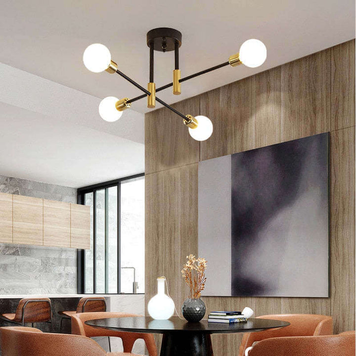 Moderne Glas Globe Lysekrone