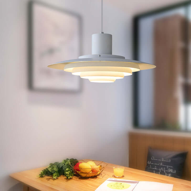 Moderne LED Pendellampe i Aluminium - 35cm
