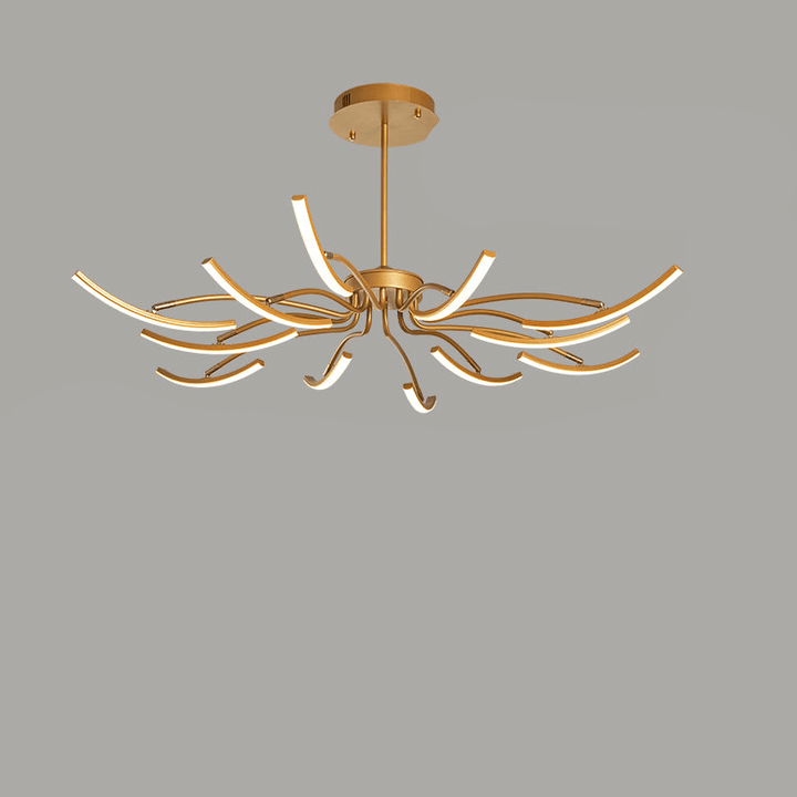 Moderne Loftslampe i Aluminium med LED