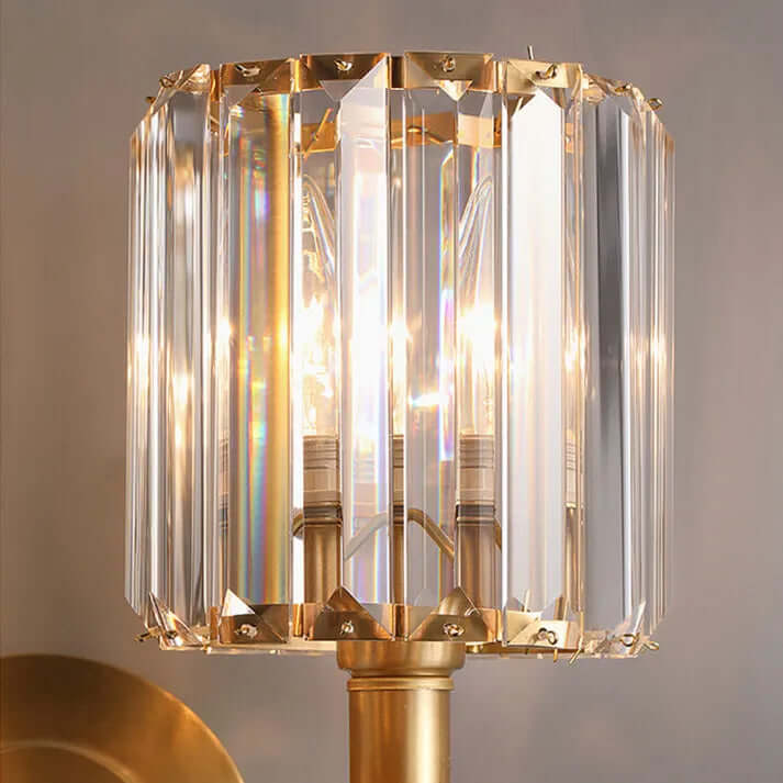 Krystal Væglampe Vintage Design