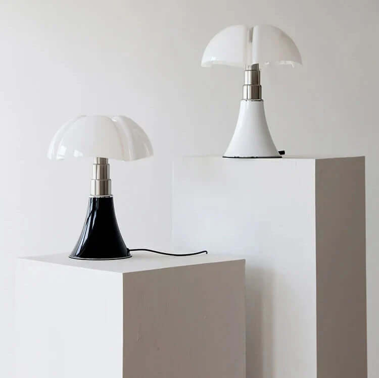 Retro LED Bordlampe - Designerlampe i Akryl