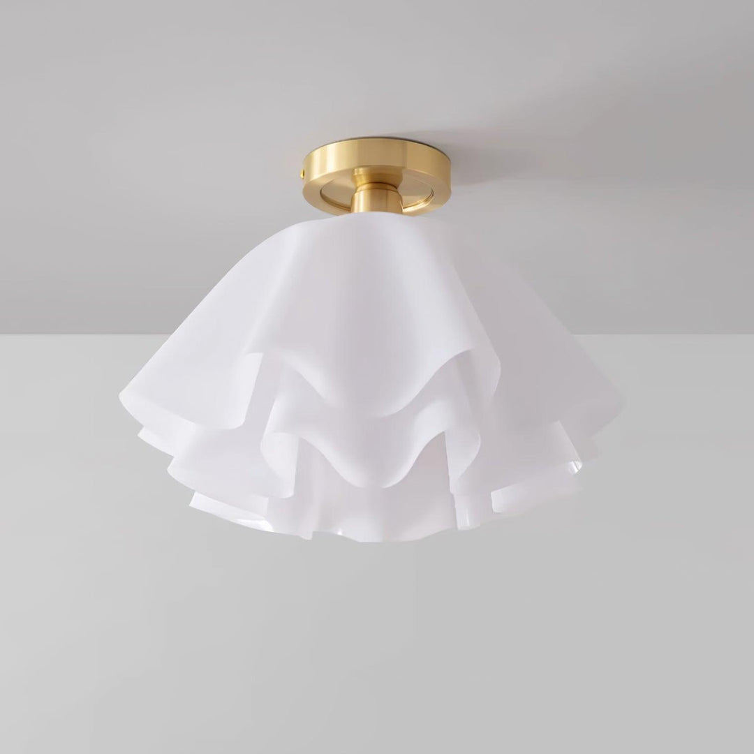 Moderne Kobber Loftslampe - Dia 30/40cm