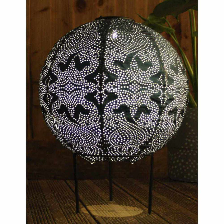 Solcelle Lanterne, 30cm Globus, Havebelysning