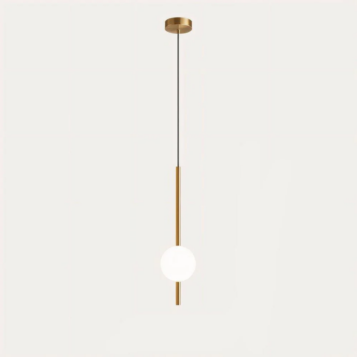 Elegant Glas Pendellampe - 10 cm Diameter