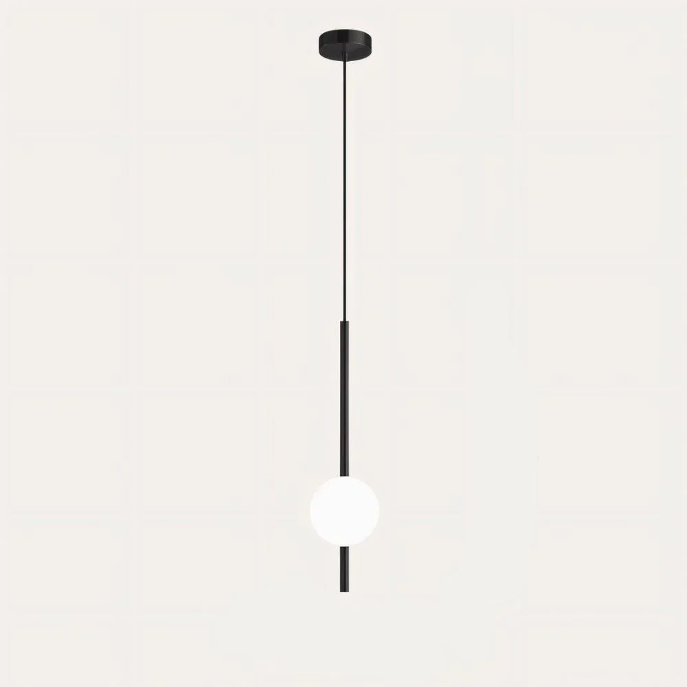 Elegant Glas Pendellampe - 10 cm Diameter