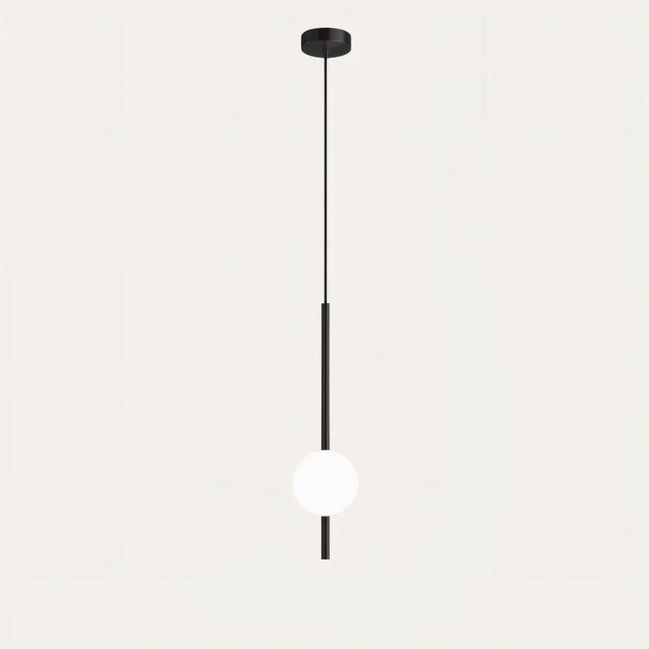 Elegant Glas Pendellampe - 10 cm Diameter