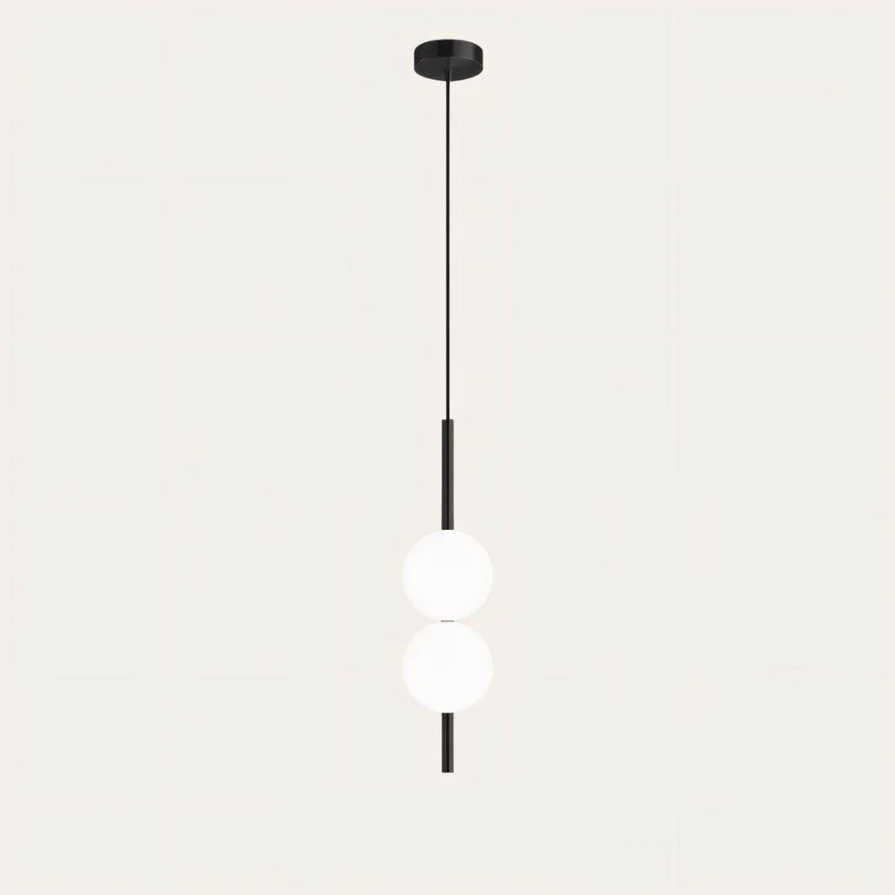 Elegant Glas Pendellampe - 10 cm Diameter