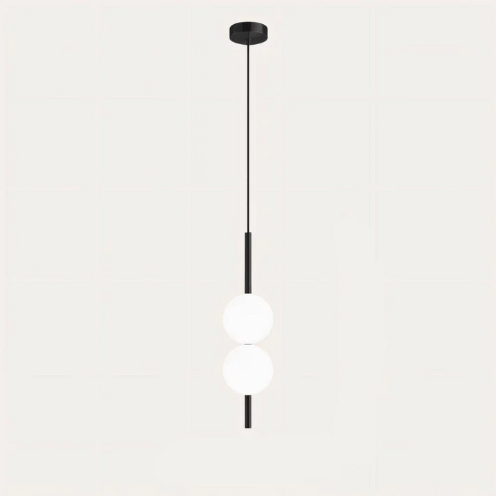 Elegant Glas Pendellampe - 10 cm Diameter