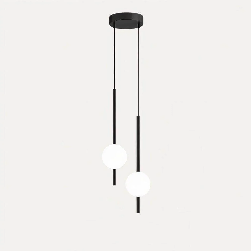Elegant Glas Pendellampe - 10 cm Diameter