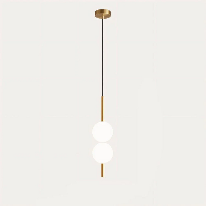 Elegant Glas Pendellampe - 10 cm Diameter