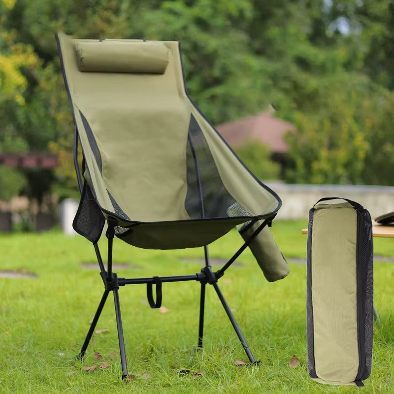 Udendørs Sammenklappelig Campingstol – Komfort & Stabilitet