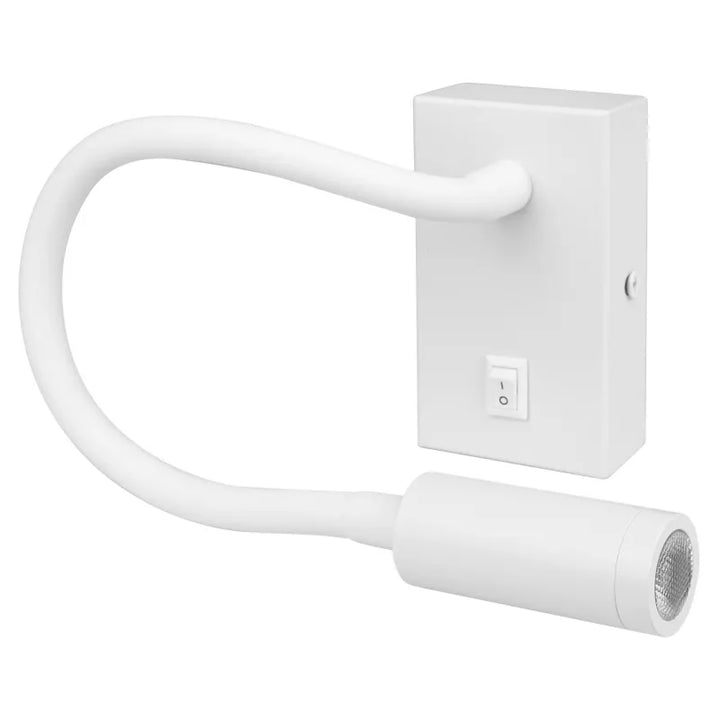 LED Flex Væglampe Sort | Justerbar Retning