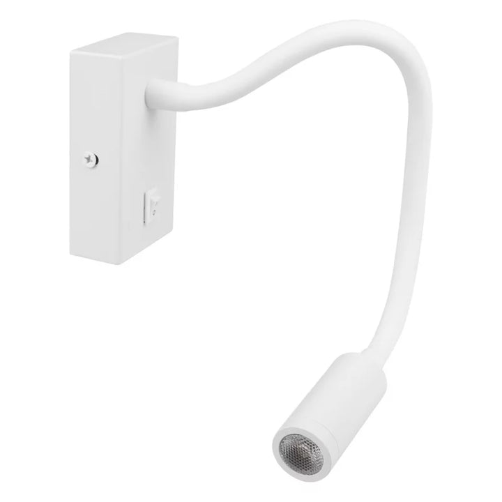 LED Flex Væglampe Sort | Justerbar Retning