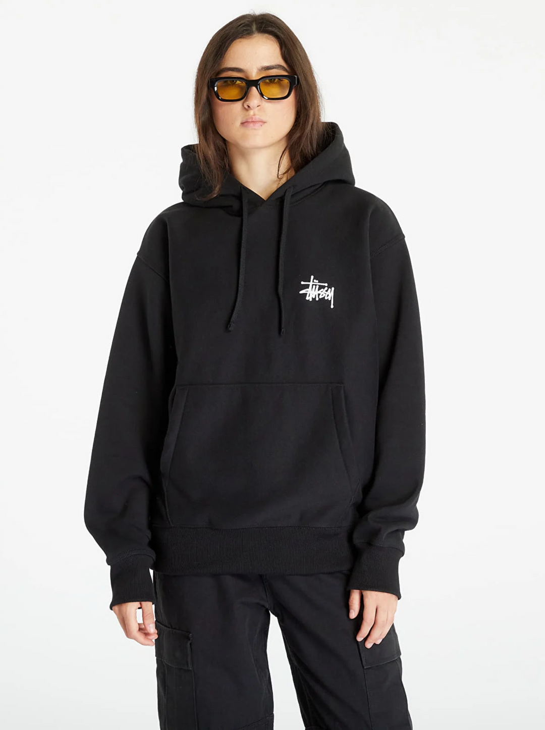 "Komfortabel oversized hættetrøje i blå, moderne herresweater i rummelig pasform, perfekt til afslappet stil."