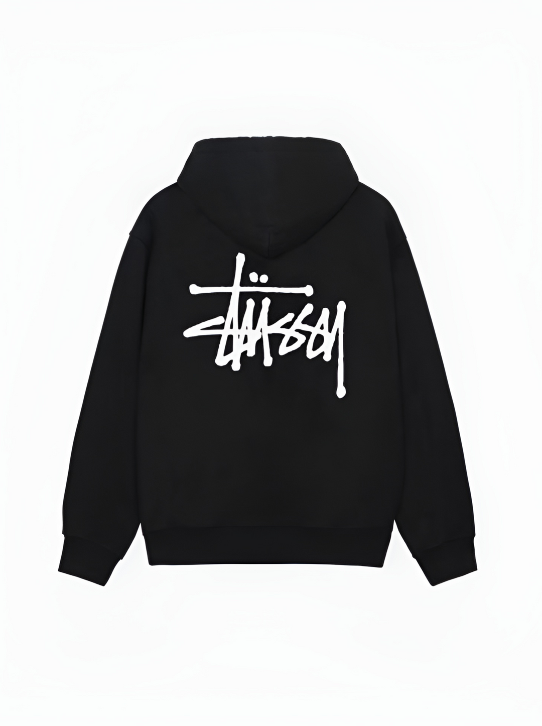 "Komfortabel oversized hættetrøje i blå, moderne herresweater i rummelig pasform, perfekt til afslappet stil."