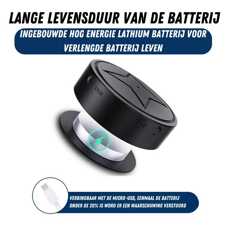 "Kompakt GPS-tracker med stærk magnet, nøjagtig sporing og diskret design. Perfekt til sikkerhed og nem fastgørelse."