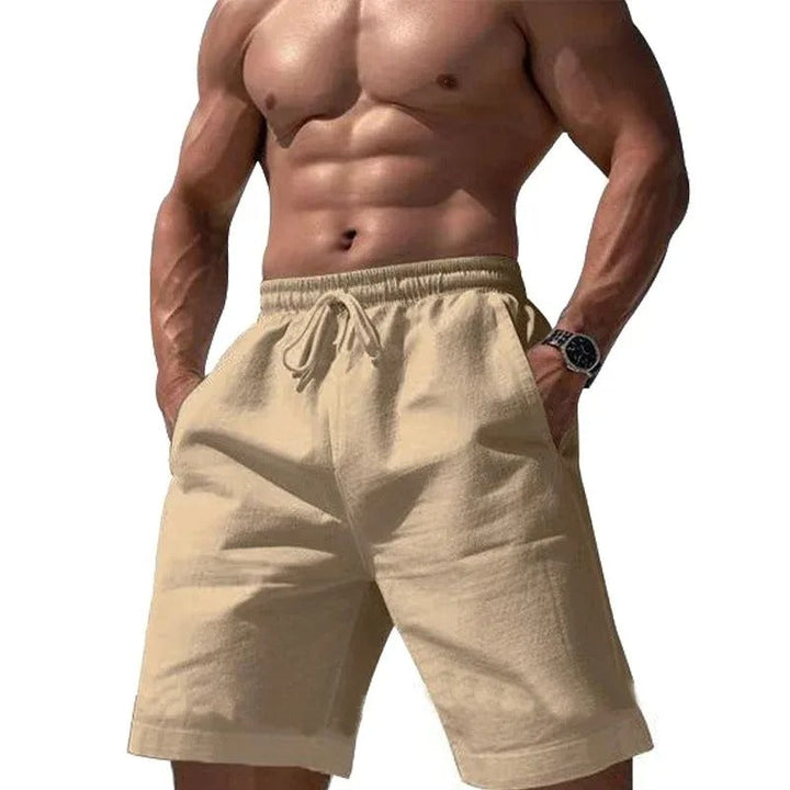Lette og åndbare herreshorts med elastisk talje. Ideelle til sommerdage og et afslappet look.