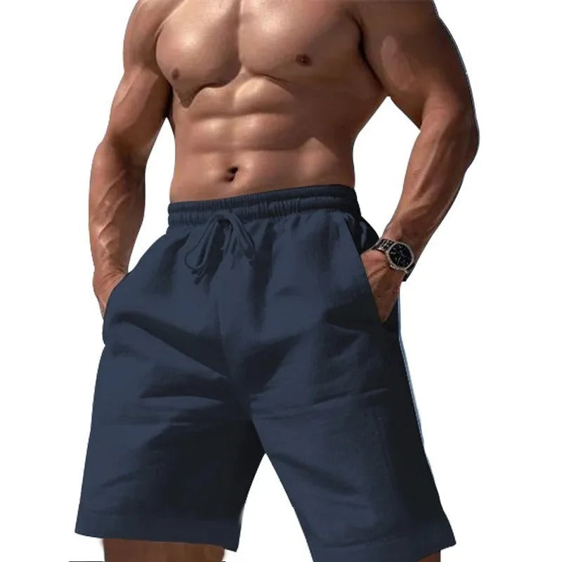 Lette og åndbare herreshorts med elastisk talje. Ideelle til sommerdage og et afslappet look.