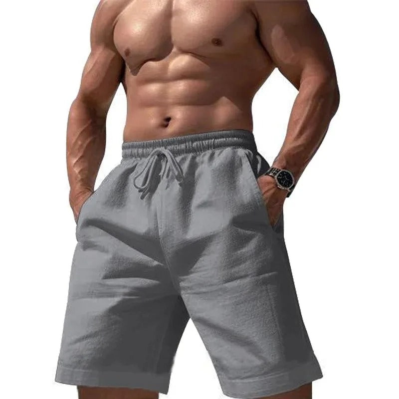 Lette og åndbare herreshorts med elastisk talje. Ideelle til sommerdage og et afslappet look.