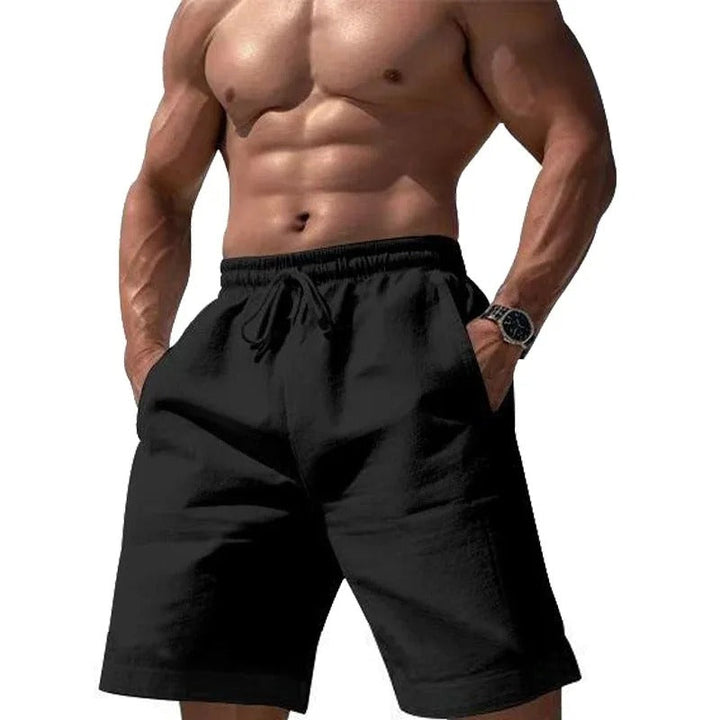Lette og åndbare herreshorts med elastisk talje. Ideelle til sommerdage og et afslappet look.