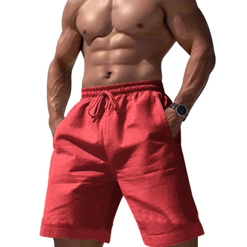 Lette og åndbare herreshorts med elastisk talje. Ideelle til sommerdage og et afslappet look.