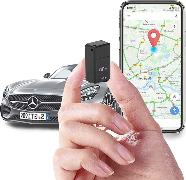 Magnetisk Mini GPS Tracker med kompakt design og stærk base, ideel til sporing af værdigenstande med global dækning.