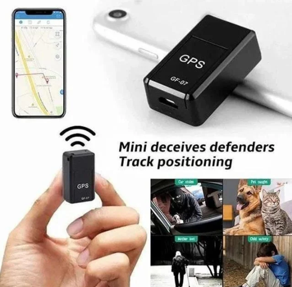 Magnetisk Mini GPS Tracker med kompakt design og stærk base, ideel til sporing af værdigenstande med global dækning.