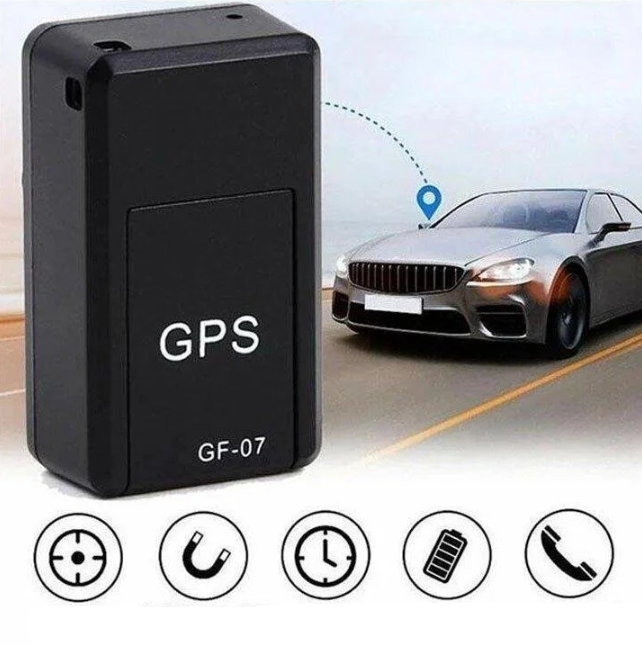 "Magnetisk mini GPS tracker med kompakt design til bilsporing og ejendelsbeskyttelse, global dækning."