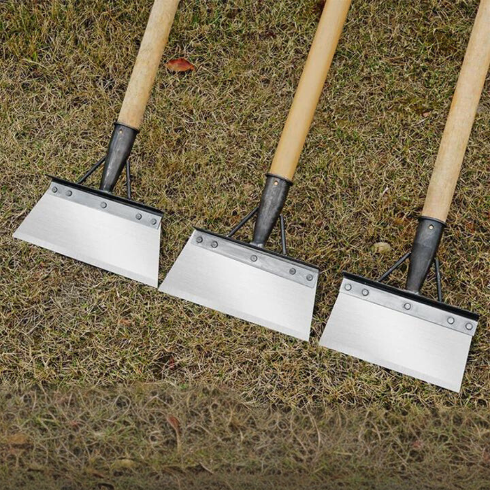"Multiværktøj til havepleje med ergonomisk håndtag, robust design og alsidige funktioner, ideelt til effektiv havearbejde."
