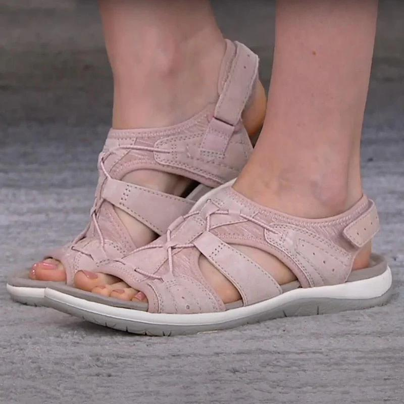 Ortopædiske sandaler til kvinder med justerbare stropper, ergonomisk sål, i let og elegant design