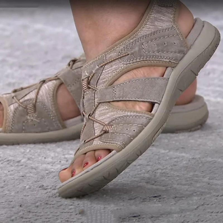 Ortopædiske sandaler til kvinder med justerbare stropper, ergonomisk sål, i let og elegant design