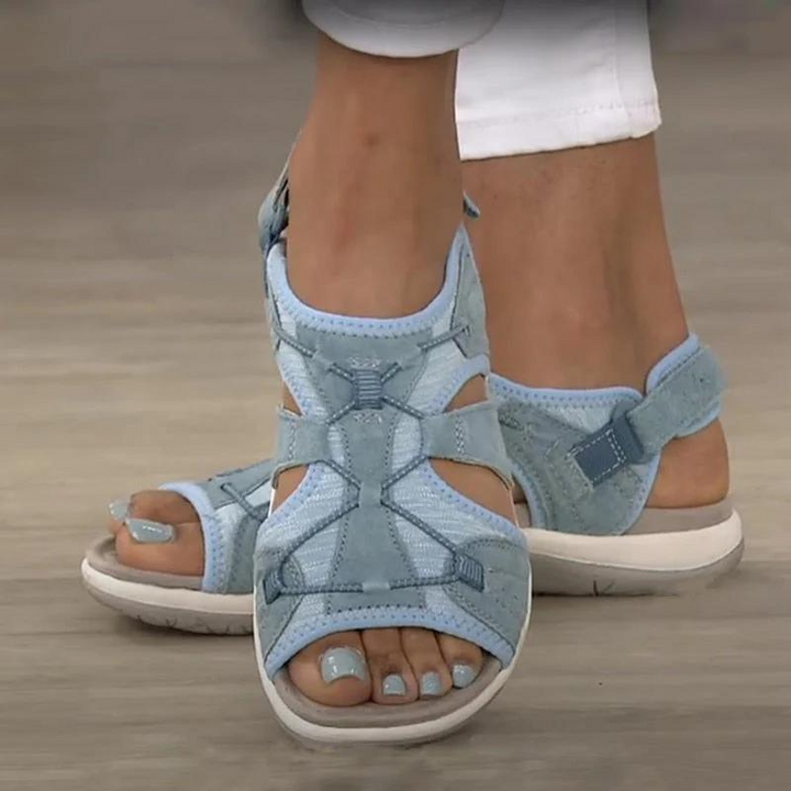 Ortopædiske sandaler til kvinder med justerbare stropper, ergonomisk sål, i let og elegant design