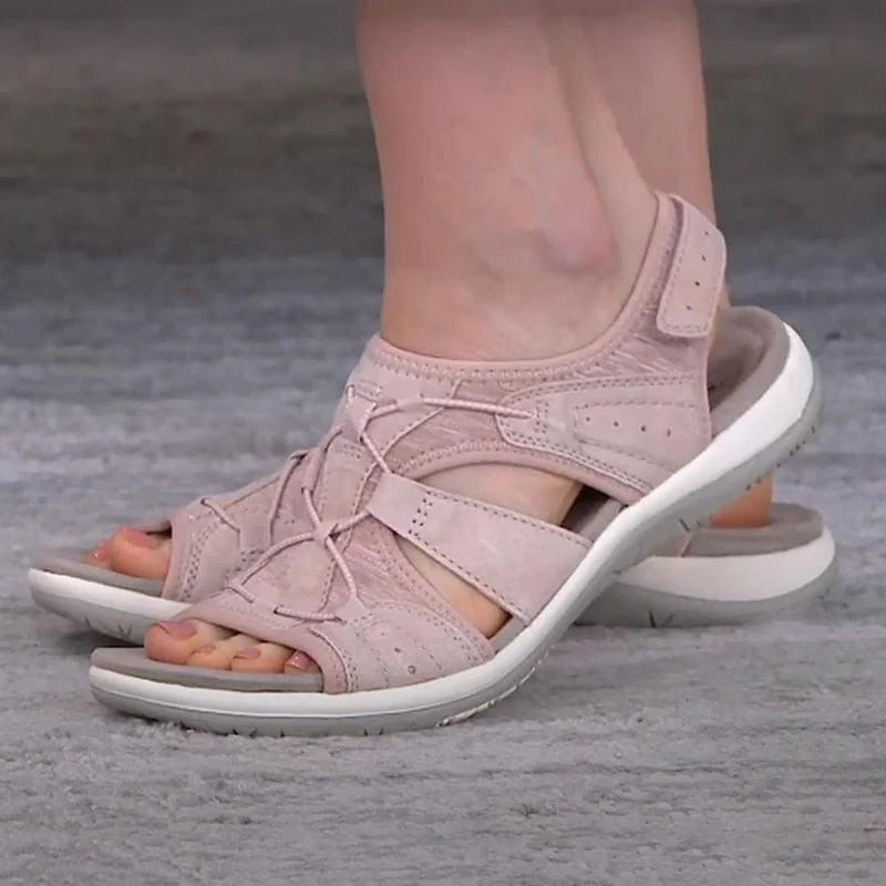 Ortopædiske sandaler til kvinder med justerbare stropper, ergonomisk sål, i let og elegant design