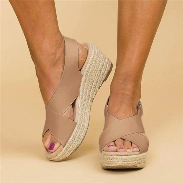 "Sarah dames sandaler, elegant design, ortopædisk komfort, bue støtte, fleksibel pasform, beige læderremme, kvindesko"