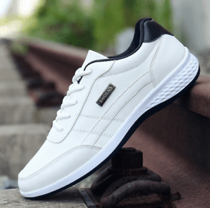Sporty herresneakers med skridsikker sål, stødabsorbering og stilfuldt design til daglig brug og sport.