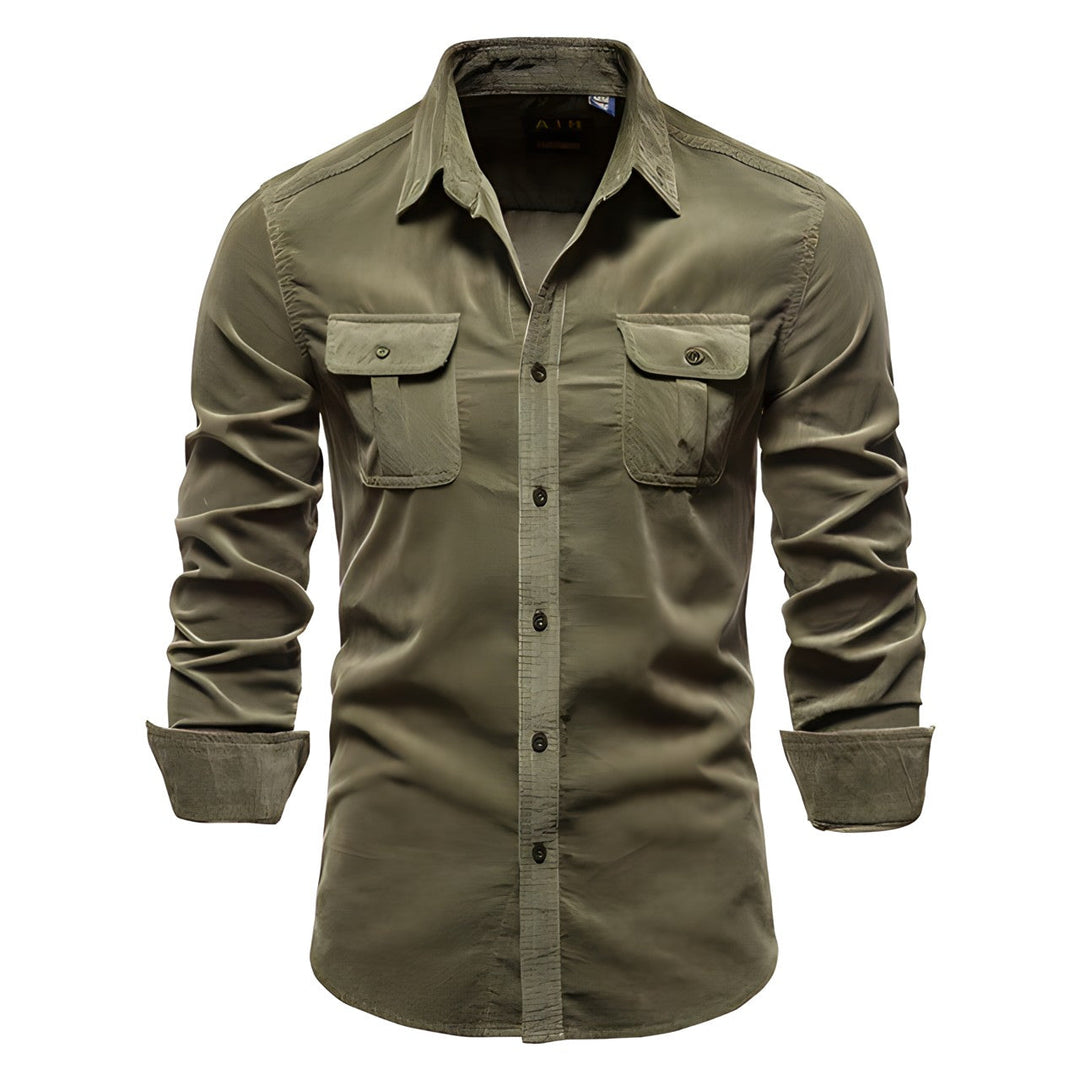 Komfortabel casual herreskjorte, perfekt til stilfuld hverdag og fritid i herremode.