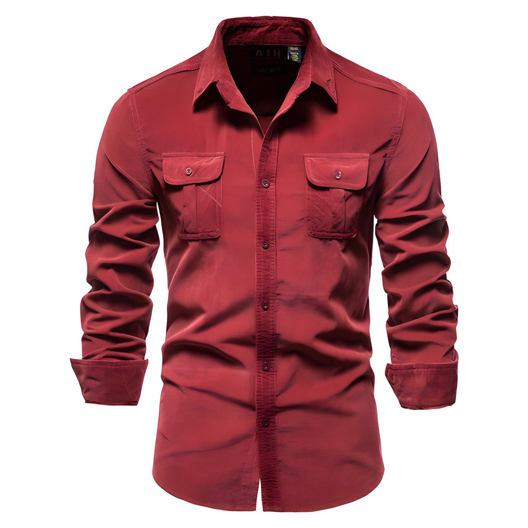 Trendy herreskjorte med casual snit, et must-have til den moderne mands garderobe.