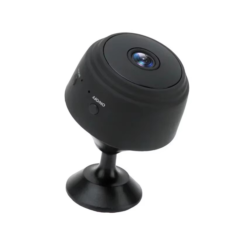 "Trådløst HD-bakkamera med 6 LED'er for nattesyn, magnetisk montering, 1080P video og kompakt design til køretøjer."