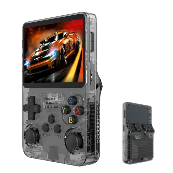 Ideel gave: Bærbar retro gamingkonsol for fans af klassiske video spil og underholdning, HD skærm.