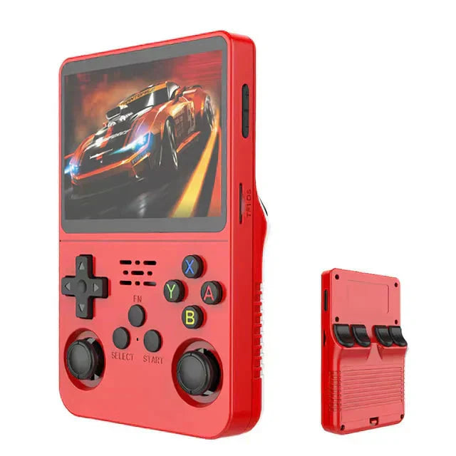 Bærbar retro gamingkonsol med adgang til 20.000 klassiske spil for timevis af sjov underholdning.