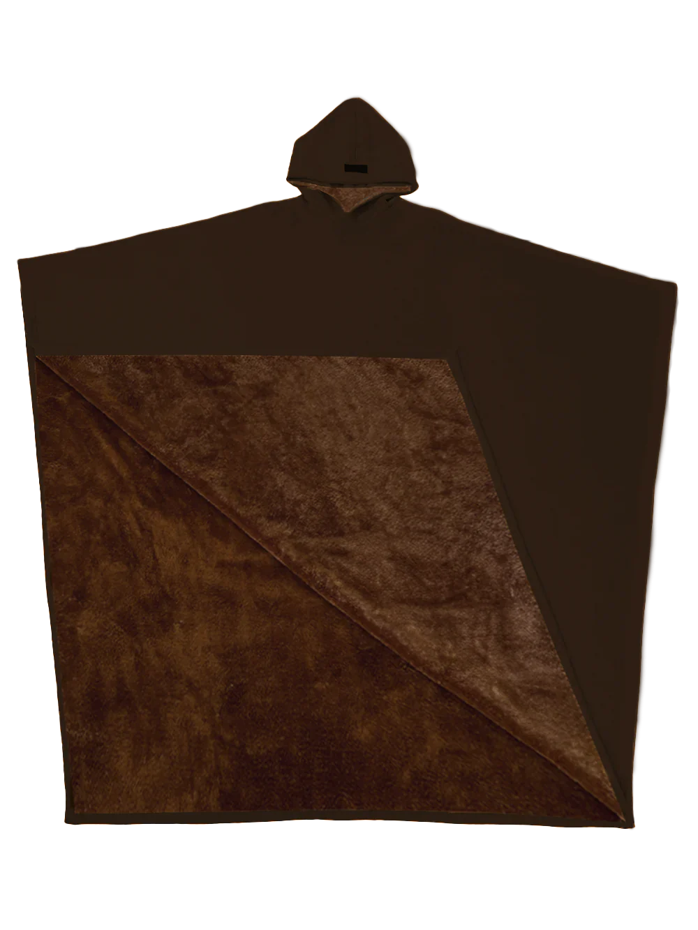 Hygge hoodie tæppe, one size, der passer alle. Perfekt til kolde morgener og aftener.