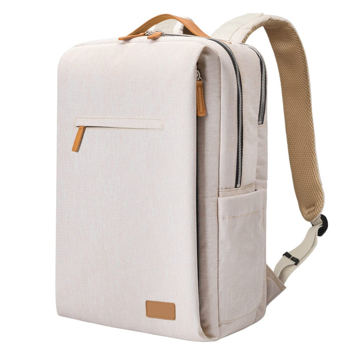 Unisex smart rygsæk med laptoprum og USB-port til opladning. Ideel til pendling og hverdag.