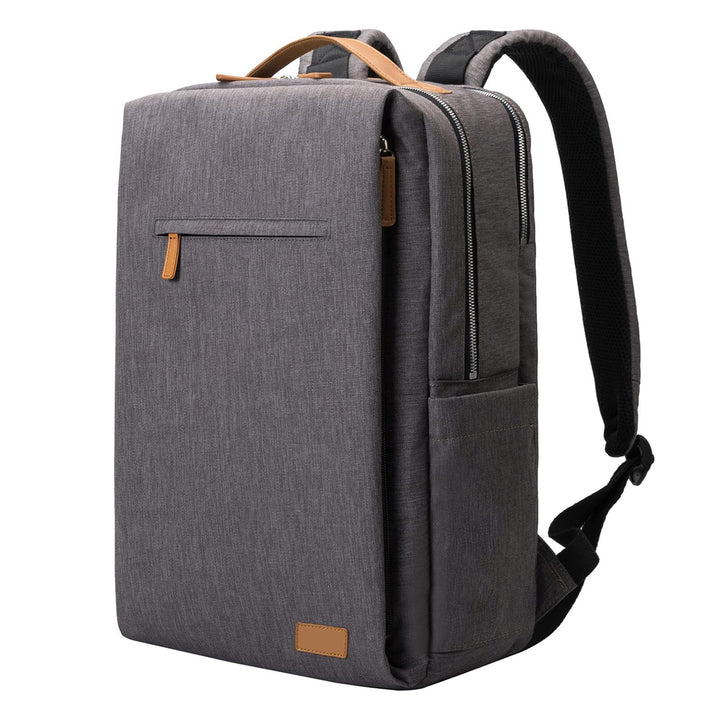 Unisex rygsæk med USB-oplader til smartphone og polstret laptoprum. Optimal til skole og arbejde.