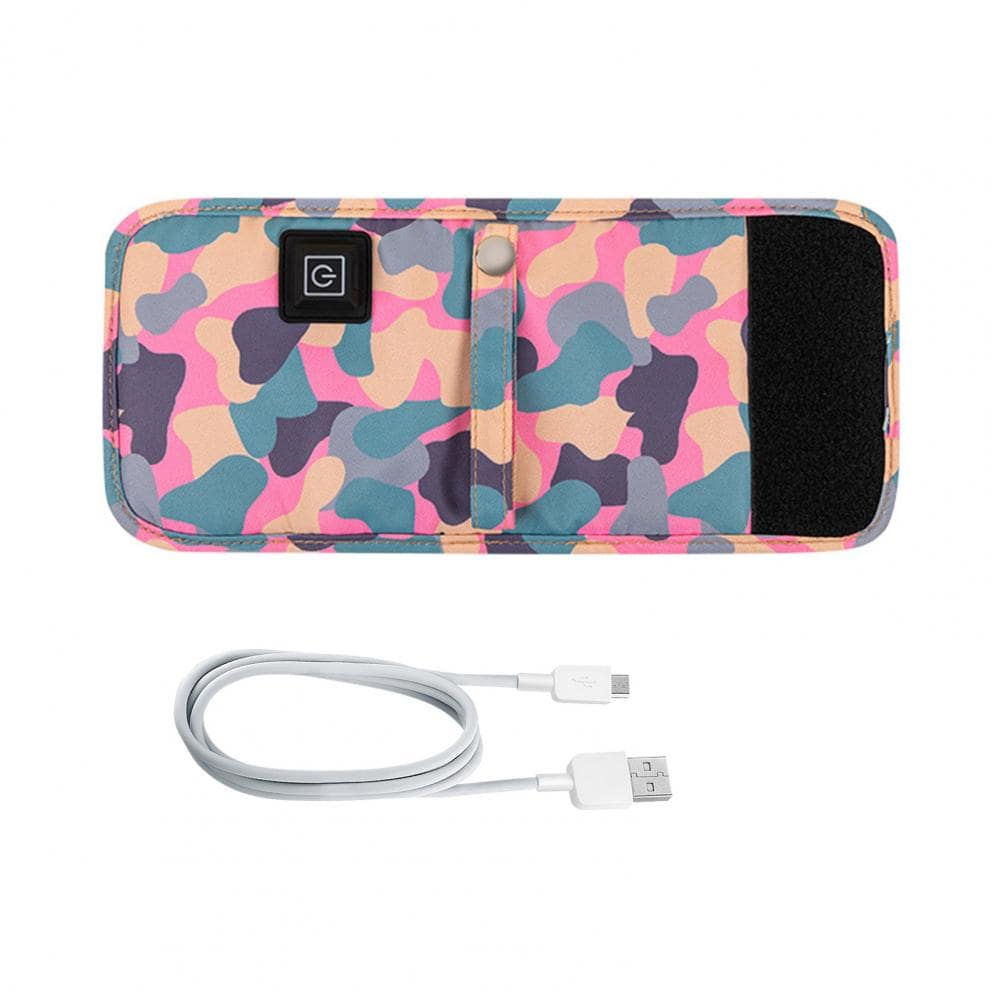 USB-flaskevarmer til babyer i brug, kompakt design, hurtig opvarmning via USB, ideel til rejser og transportabel brug.