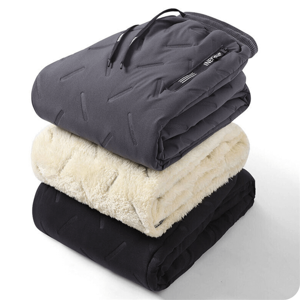 Unisex termobukser med blødt fleecefor. Perfekt til outdoor aktiviteter og vintervejr.